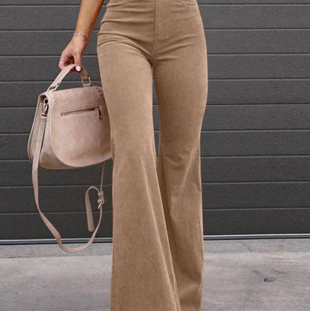 Fashion-Women-Office-Lady-Pants-Oversized-Y2k-ZANZEA-Vintage-Pants-Casual-High-Waisted-Flared-Bell-Bottom