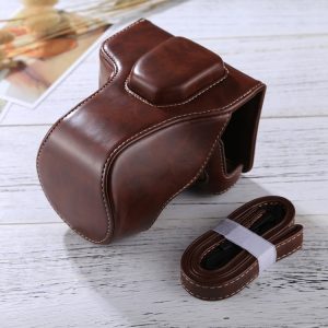 Full Body Camera PU Leather Case Bag with Strap for FUJIFILM XT10 / XT20 (16-50mm / 18-55mm Lens), For FUJI XT10, For FUJI  XT10