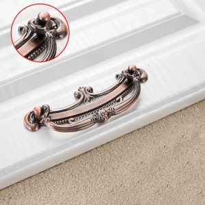 6052-96 European Style Cabinet Door Drawer Handle(Red), 6052-96 (Red), 6052-96 (Cyan)