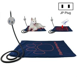 Pet Heating Pad Waterproof and Anti-Scratch Electric Blanket, Size: 60x45cm, JP Plug, EU Plug