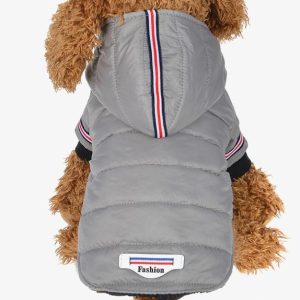 Winter Pet Dog Clothes Warm Down Jacket Waterproof Coat Hoodies for Chihuahua Small Medium Dogs Puppy, XS, S, M, XL, L