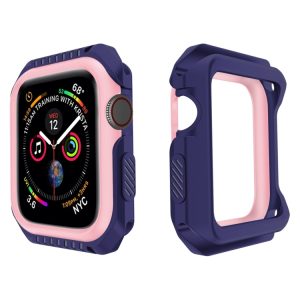 Smart Watch Shockproof Two Color Protective Case for Apple Watch Series 3 38mm, 38mm (Pink Blue), 38mm (Red Black), 38mm (White Blue), 38mm (Black Red), 38mm (Black Yellow)