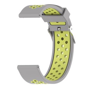 Double Colour Silicone Sport Watch Band for Xiaomi Huami Amazfit Bip Lite Version 22mm