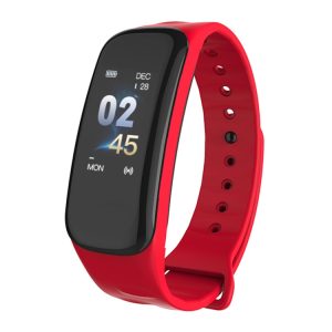 TLW B1 Plus Fitness Tracker 0.96 inch Color Screen Bluetooth 4.0 Wristband Smart Bracelet, IP67 Waterproof, Support Sports Mode / Heart Rate Monitor / Sleep Monitor / Information Reminder, B1 Red, B1 Black, B1 Blue