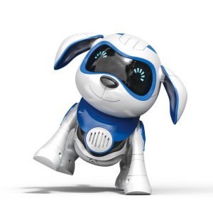 USB Charging Smart Touch Sensing Machine Dog Children Electric Toys, Supports Walking & Gnawing Bones & Lights & Music, Blue, Pink