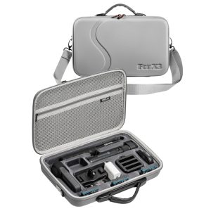 For Insta360 One X3 STARTRC Diamond Texture Camera and Accessories PU Storage Case Bag, For Insta360 X3
