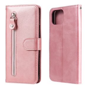 Fashion Calf Texture Zipper Horizontal Flip Leather Case with Holder & Card Slots & Wallet, For OPPO F17 Pro / A93, For OPPO Realme 5 / 5s / C3, For Google Pixel 4a 4G, For Google Pixel 5 XL / Pixel 4a 5G