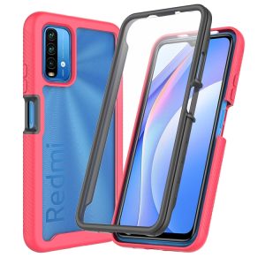 Starry Sky Solid Color Series Shockproof PC + TPU Protective Case with PET Film, For Xiaomi Poco M3 / Redmi Note 9 4G, For Xiaomi Redmi Note 10, For Xiaomi Redmi Note 10 Pro, For OPPO A54 5G / A74 5G / A93 5G / OnePlus Nord N200 5G...