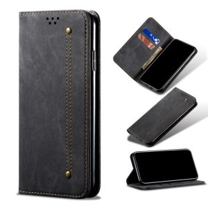 Denim Texture Flip Leather Phone Case, For Motorola Moto E40 / E30 / E20, For OnePlus Nord N20 5G, For Google Pixel 6a, For Xiaomi Redmi Note 11 Pro 4G / 5G