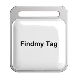 Findmy Tag Square Smart Bluetooth Anti- lost Alarm Locator Tracker, Square (White), Square (Black)