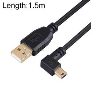 Elbow Mini 5 Pin to USB 2.0 Camera Extension Data Cable, 1.5m, 2m, 3m, 5m, 10m, 15m, 20m