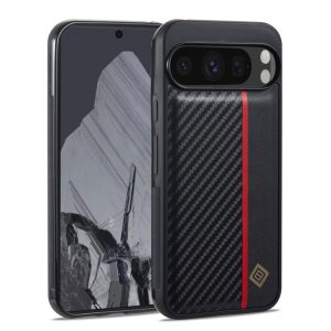 LC.IMEEKE 3 in 1 Carbon Fiber Texture Shockproof Phone Case, For Google Pixel 9 Pro XL, For Google Pixel 9 / 9 Pro, For Google Pixel 8, For Google Pixel 7A, For Google Pixel 7 Pro, For Google Pixel 7