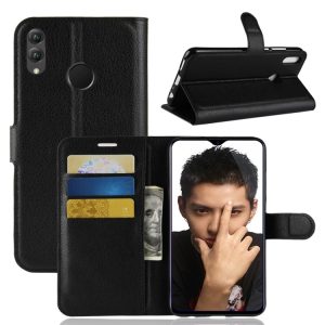 Litchi Texture Horizontal Flip Leather Case for Huawei Honor 8X, with Holder & Card Slots & Wallet & Photo Frame, Huawei Honor 8X