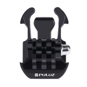 PULUZ Horizontal Surface Quick Release Buckle for PULUZ Action Sports Cameras Jaws Flex Clamp Mount for GoPro, Insta360, DJI and Other Action Cameras