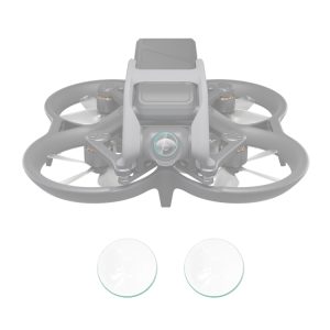 For DJI Avata PULUZ 2pcs Tempered Glass Drone Lens Film, For DJI Avata