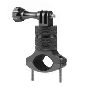 Aluminum Alloy Bicycle Mounting Bracket Bicycle Clip For Action Camera, Black, Red, Blue