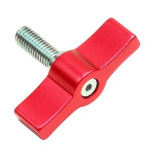 10PCS T-shaped Screw Multi-directional Adjustment Hand Screw Aluminum Alloy Handle Screw, M4, M5, M6