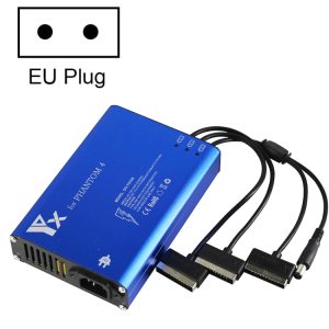 For DJI Phantom 4 Pro Advanced+ Charger  4 in 1 Hub Intelligent Battery Controller Charger, EU Plug, UK Plug, AU Plug