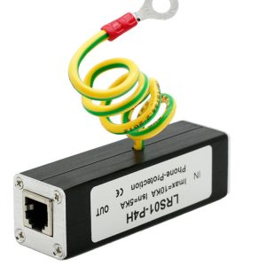 RJ11 Network Surge Protector Thunder Preventer Arrester Telephone Surge Protection Device SPD Security Equipment