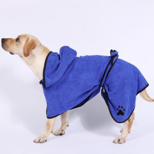 Dog Water Absorbing Towel Cat Bath Towel Bathrobes Pet Supplies, S, XS, M, XL, L