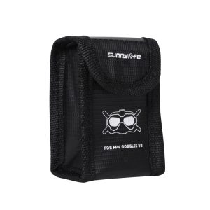 Sunnylife FV-DC261 Battery Explosion-proof Bag, For DJI FPV Glasses Battery