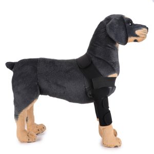 Pet Dog Leg Knee Guard Surgery Injury Protective Cover, S, M