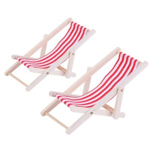 2 PCS 1:12 Beach Lounge Chair Simulation Model Outdoor Beach Scene Shooting Props Can Be Folded, Beach Lounge Chair(Red), Beach Lounge Chair(Purple), Beach Lounge Chair(Yellow), Beach Lounge Chair(Sky Blue), Beach Lounge Chair(Royal Blue)