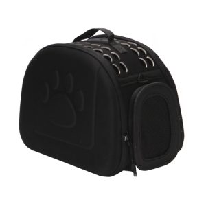 Pets Out Foldable EVA Backpack, Black, Pink, Gray, Champagne