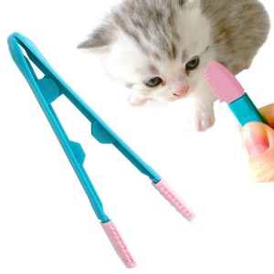 Cat Eye Brush Pet Eye Cleaner Cat Hair Knot Brush, Blue Pink, All Blue