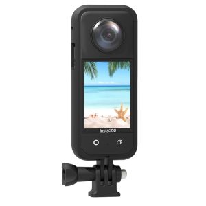 For Insta360 X3 A516 Panoramic Sports Camera Plastic Protection Border