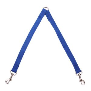 Pet Dual-Headed Tow Leash One Tow Two Hook And Loop Fastener, Small, Medium, Large