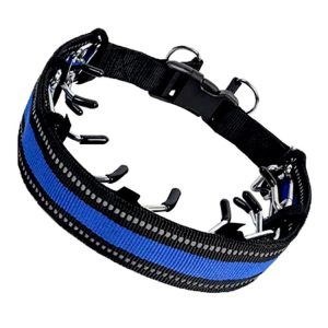 Pet Training Stimulating Chain Collar Anti-Burst Punch Dog Corral, S, M, L, XL