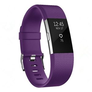 Square Pattern Adjustable Sport Watch Band for FITBIT Charge 2, Size: L, 12.5x8.5cm, L, Purple, L, Cyan, L, Pink, L, Red, L, Green, L, Rose Red, L, Grey, L, Sky Blue, L, Blue, L, White, L, Aqua Blue, L, Black, L, Light Pink, L, Light Purple, L, Mint Gr...