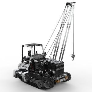 MoFun SW(RC)-010 2.4G Wireless Remote Control 10-channel Side Crane Children DIY Stainless Steel Assembled Toy