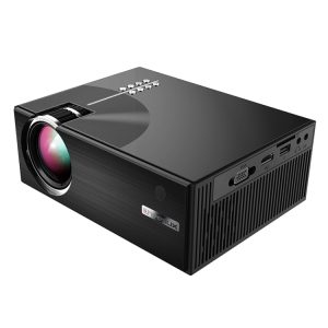 Cheerlux C7 1800 Lumens 800 x 480 720P 1080P HD Smart Projector, Support HDMI / USB / VGA / AV / SD, C7