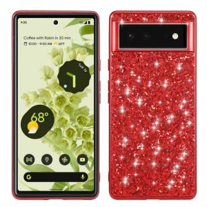Glitter Powder Shockproof TPU Protective Phone Case, For Google Pixel 6, For Google Pixel 6 Pro, For Samsung Galaxy S22+ 5G, For Samsung Galaxy S22 Ultra 5G