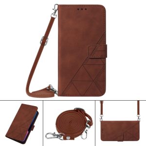 Crossbody 3D Embossed Flip Leather Phone Case, For Google Pixel 6a, For Google Pixel 7 5G, For Google Pixel 7 Pro 5G, For Google Pixel 6