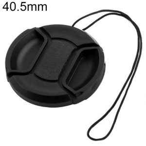 Center Pinch Camera Lens Cap for Canon, 40.5mm, 49mm, 82mm