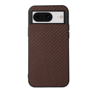 Carbon Fiber Texture PU Phone Case, For Google Pixel 8, For Google Pixel 8 Pro