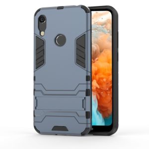 Shockproof PC + TPU Case for Huawei Y6 (2019), with Holder, For Huawei Y6 (2019), For Huawei  Y6 (2019)