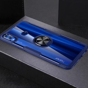 Scratchproof TPU + Acrylic Ring Bracket Protective Case for Huawei Honor 8X, Huawei Honor 8X