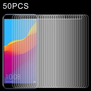 50 PCS 0.26mm 9H 2.5D Tempered Glass Film for Huawei Honor 7A