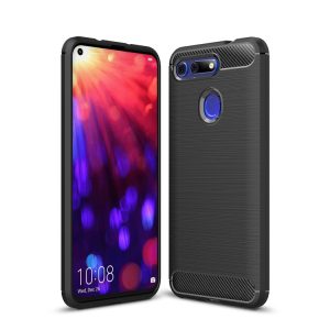 Brushed Texture Carbon Fiber Shockproof TPU Case for Huawei Honor View 20, For Huawei Honor View 20, For Honor View 20