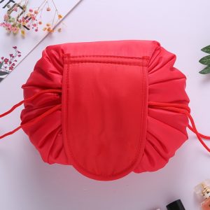 Travel Large Volume Drawstring Bag Cosmetic Sundries Storage Bag, Red, Black, Pink, Light Grey, Light Pink, Mint Green, Navy Blue