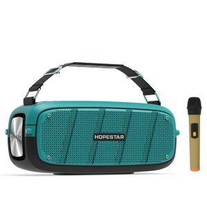 HOPESTAR A20 Pro TWS Portable Outdoor Waterproof Subwoofer Bluetooth Speaker with Microphone, Support Power Bank & Hands-free Call & U Disk & TF Card & 3.5mm AUX, A20 Pro Blue, A20 Pro Red, A20 Pro Yellow, A20 Pro Black, A20 Pro Green