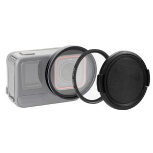 For Insta360 Ace Pro PULUZ 52mm UV Lens Filter Adapter Ring with Lens Cover, For Insta360 Ace Pro Filter Adapter Ring
