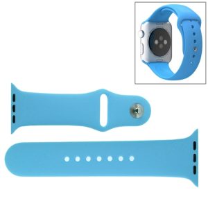 For Apple Watch Sport 42mm High-performance Rubber Sport Watch Band with Pin-and-tuck Closure