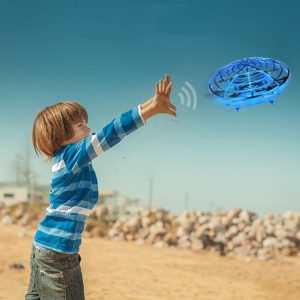 Mini Sensor UFO Remote Control Drone Smart Gesture Sensor UFO Remote Control UFO Aircraft, 2, 1