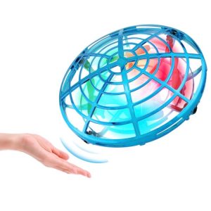Colorful Lights 5 Induction Quadcopter UFO Mini Drone, YC-007 / Blue, YC-007 / Red, YC-007 / Blue + RC, YC-007 / Red + RC