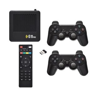 G11 PRO Game Machine TV Box Dual System HDMI HD 4K Retro Arcade, 64G 30,000+ Games, 128G 40,000+ Games, 256G 60,000+ Games, 64G+Charging Handle, 128G+Charging Handle, 256G+Charging Handle